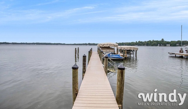 The Blue Rooster on Paw Paw Lake