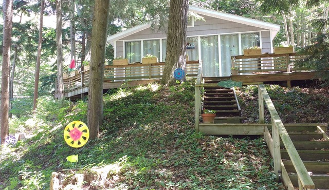 Welcome to the Lake - Cozy, Hilltop Wooded Lake Michigan Cottage - Reserve Now!