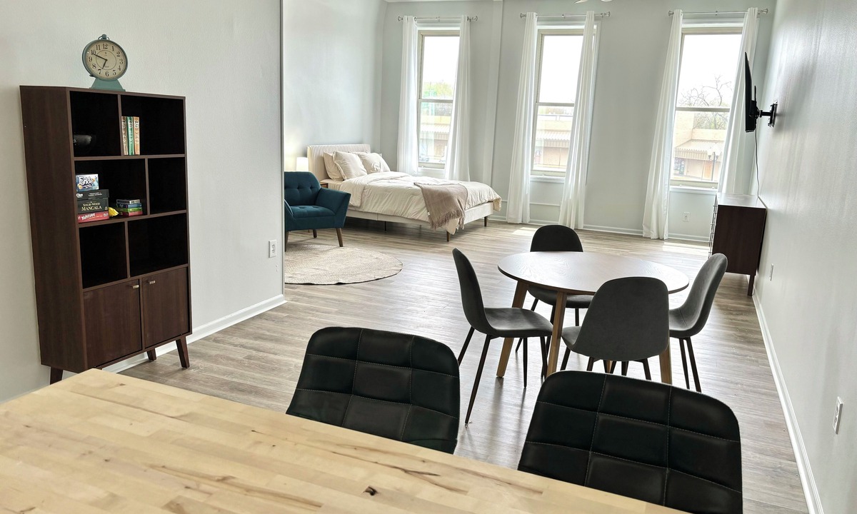 Niles Apartment | Urban Suites at Gather - Full Kitchen Studio