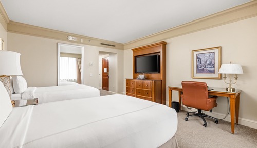 Deluxe, Two Double Beds, Accessible (Hearing)