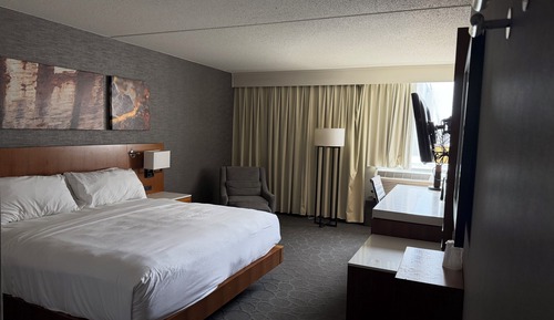 Room, 1 King Bed, Roll-in Shower, Non Smoking