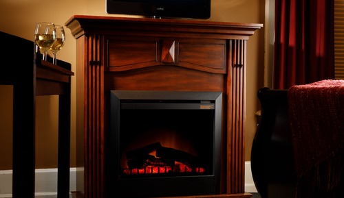 Room, 1 King Bed, Fireplace (3)