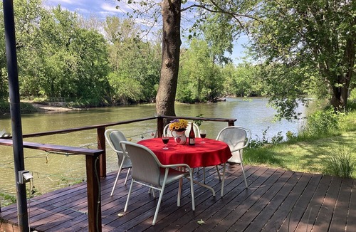 Grass Creek House | Riverfront house on the Tippecanoe River- Yogi’s Den - upper level