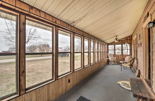 Palestine Cottage | Illinois Vacation Rental Home: Pets Welcome