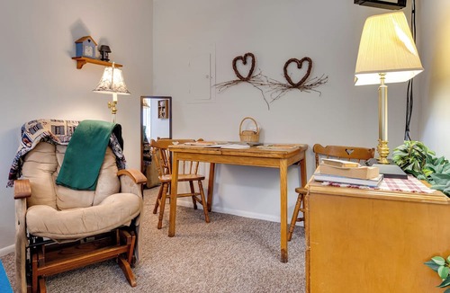 Delphi Apartment | Historic Delphi Studio: Walk to Main St & Creek