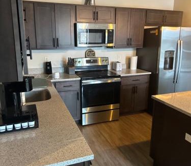 Stuart Apartment | 304 New Luxury Downton Condo with Fireplace, 2 bdrm