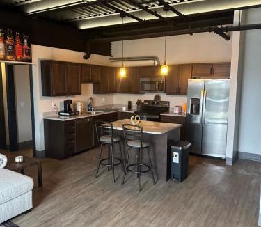 Stuart Apartment | 304 New Luxury Downton Condo with Fireplace, 2 bdrm