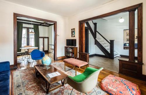 Mexicantown - Southwest Detroit House | Luxe Mid-Century Styled Historic Townhouse #1