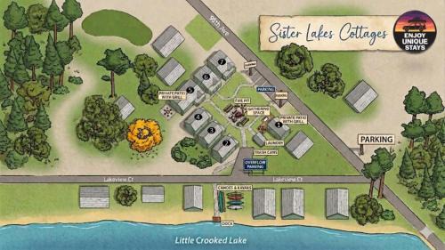 Sister Lakes House | Sister Lake Cottages - private cottage community