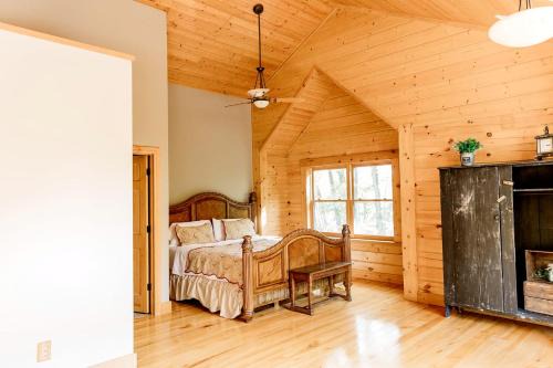Luxurious Cabin Retreat with Heated Pool and Scenic Creek Views in Wayne Township, IN